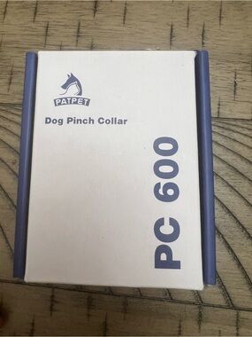 PATPET Prong Training Dog Collar —New in box for puppy med to large sz dog